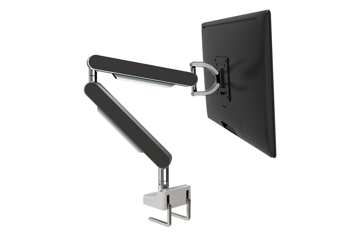 Zgo Dynamic Single Monitor Arm-polished arm none black